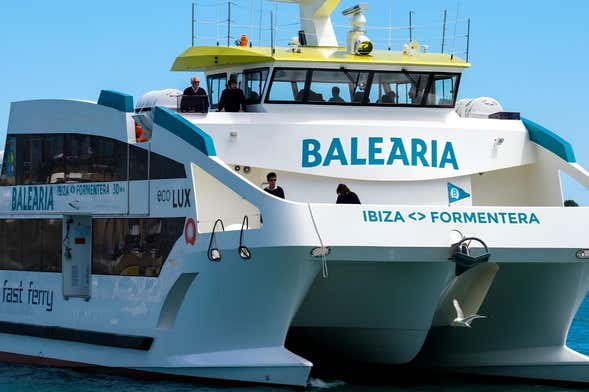 Bateau pour Formentera avec Baleària