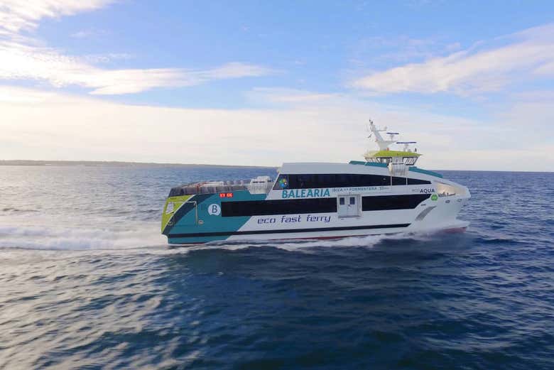 Le bateau pour Formentera